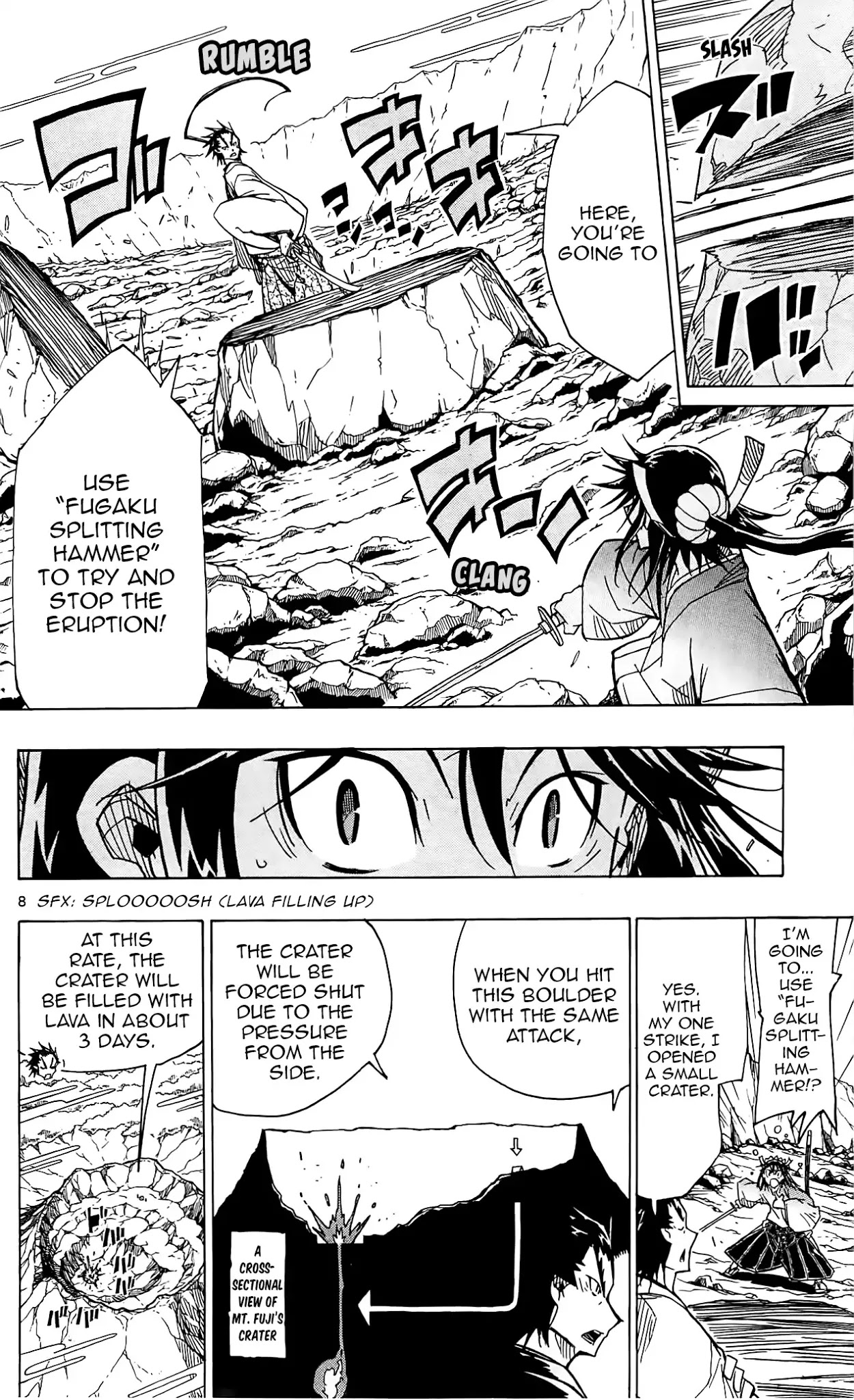 Joujuu Senjin!! Mushibugyo Chapter 60 page 9 - Chapter 60: Mt. Fuji's 36 Blades