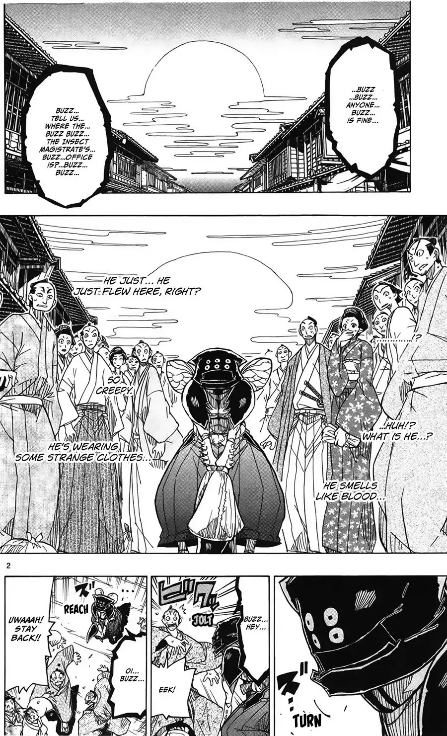 Joujuu Senjin!! Mushibugyo Chapter 62 page 3 - Chapter 62: Sarutobi Sasuke
