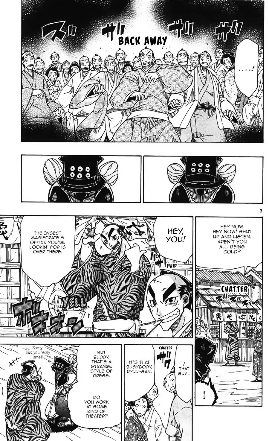 Joujuu Senjin!! Mushibugyo Chapter 62 page 4 - Chapter 62: Sarutobi Sasuke
