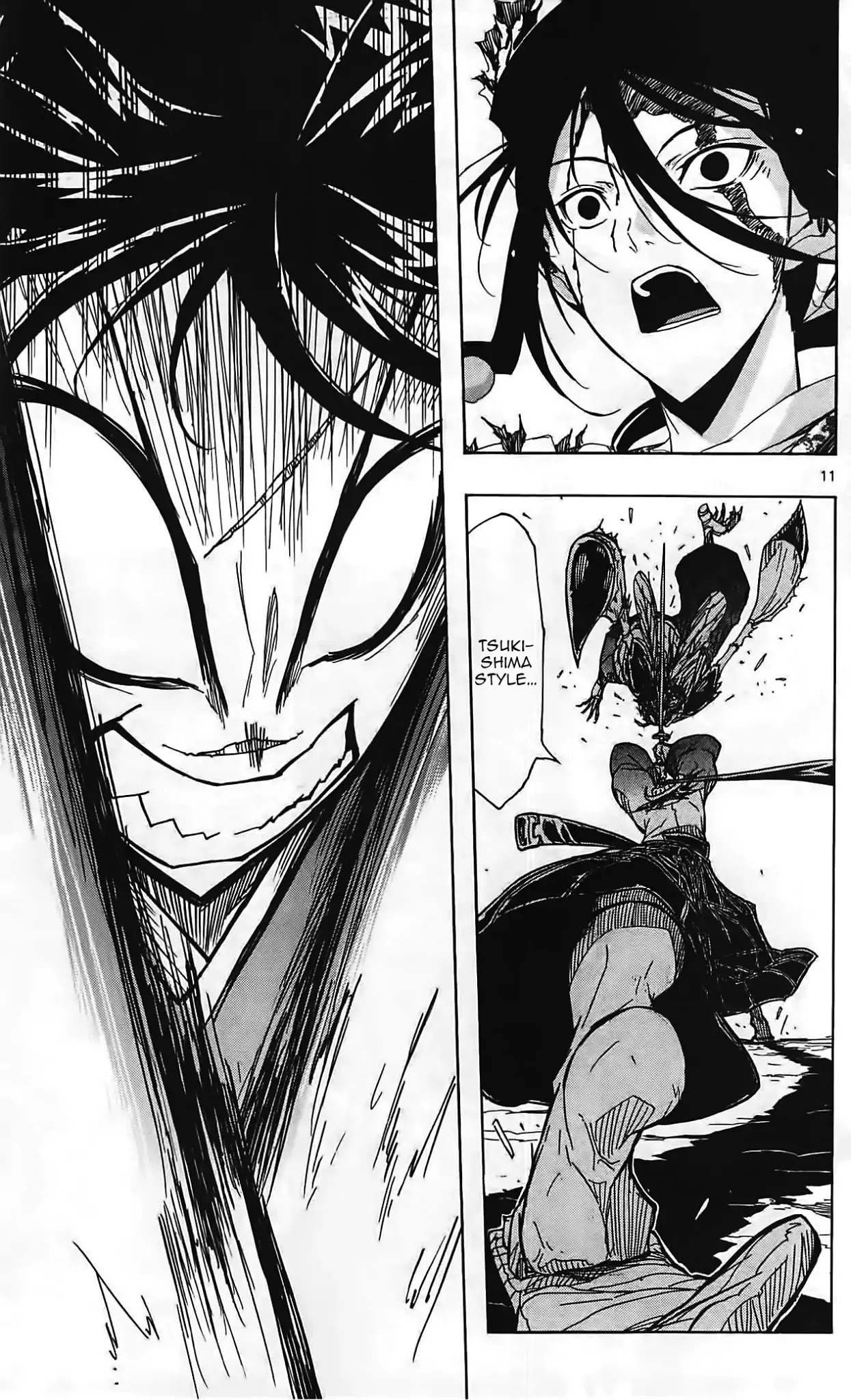 Joujuu Senjin!! Mushibugyo Chapter 63 page 12 - Chapter 63: Fugaku Splitting Hammer