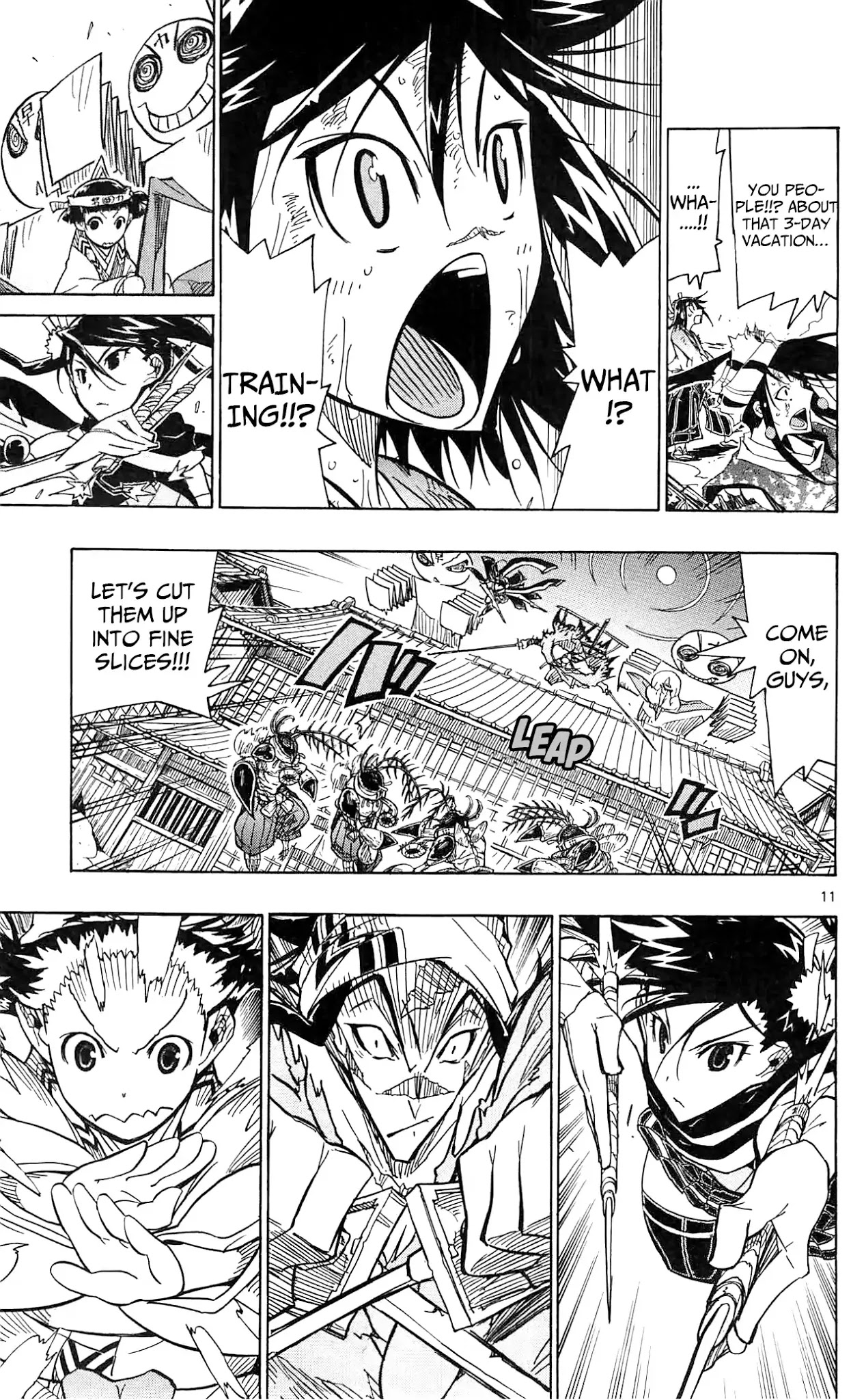 Joujuu Senjin!! Mushibugyo Chapter 64 page 10 - Chapter 64: The Cloning Technique