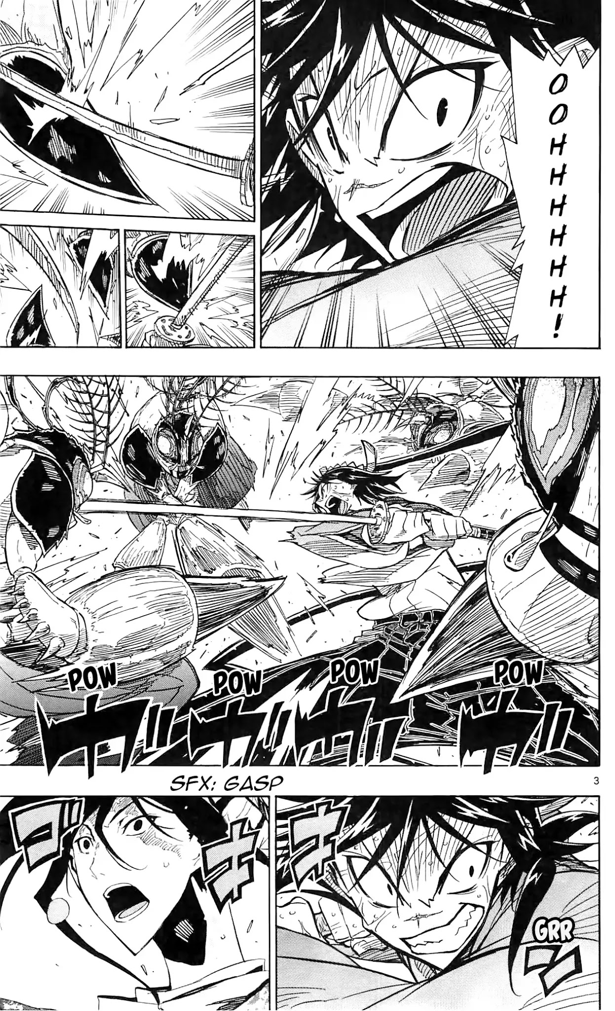 Joujuu Senjin!! Mushibugyo Chapter 64 page 3 - Chapter 64: The Cloning Technique