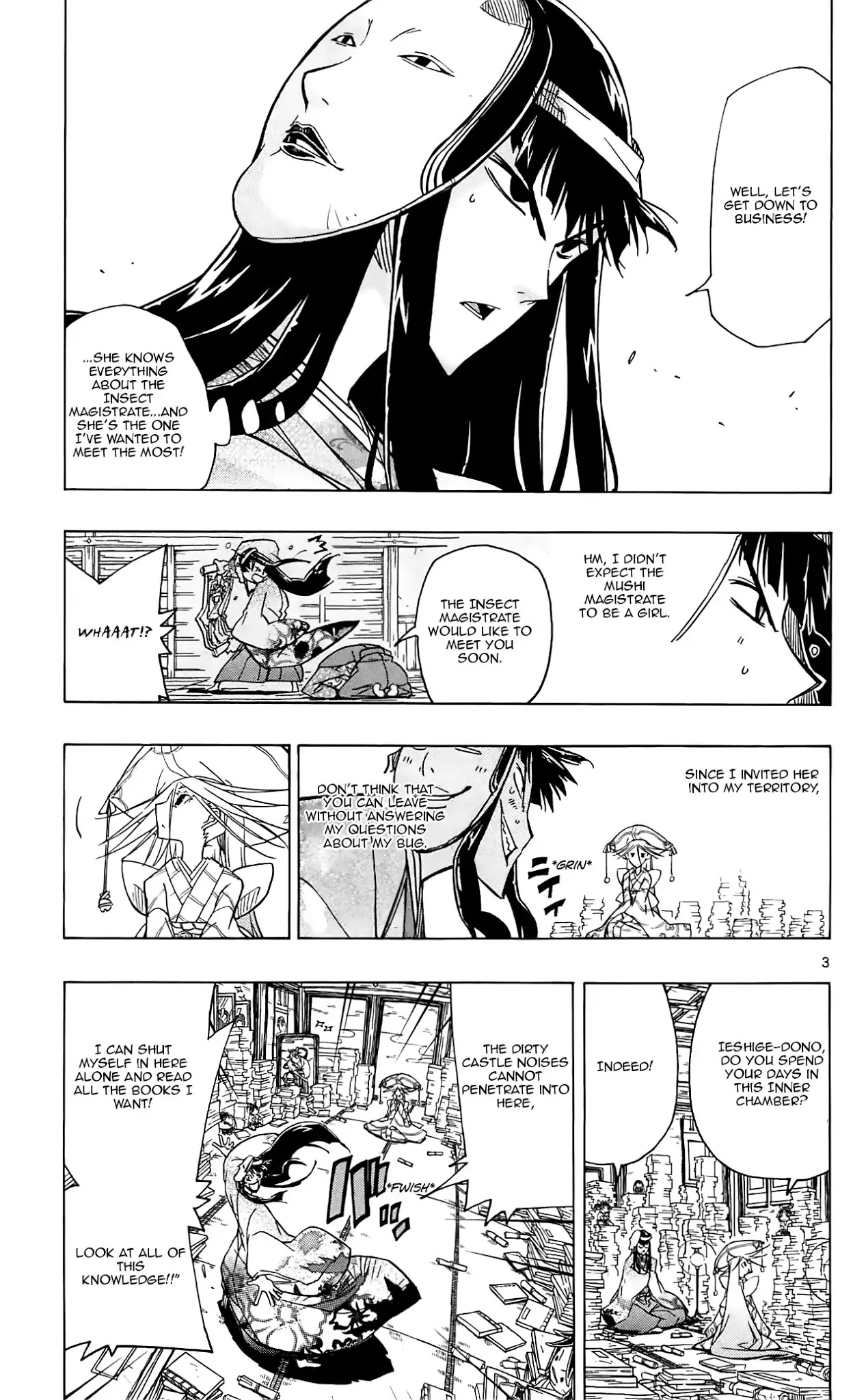 Joujuu Senjin!! Mushibugyo Chapter 66 page 4 - Chapter 66: Comrade
