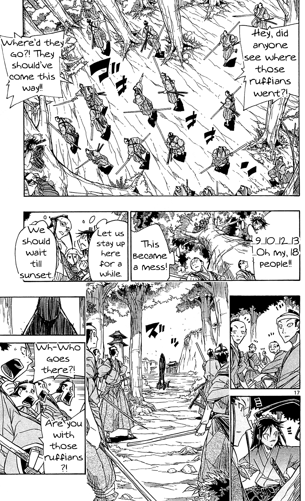 Joujuu Senjin!! Mushibugyo Chapter 70 page 18 - Chapter 70: Border