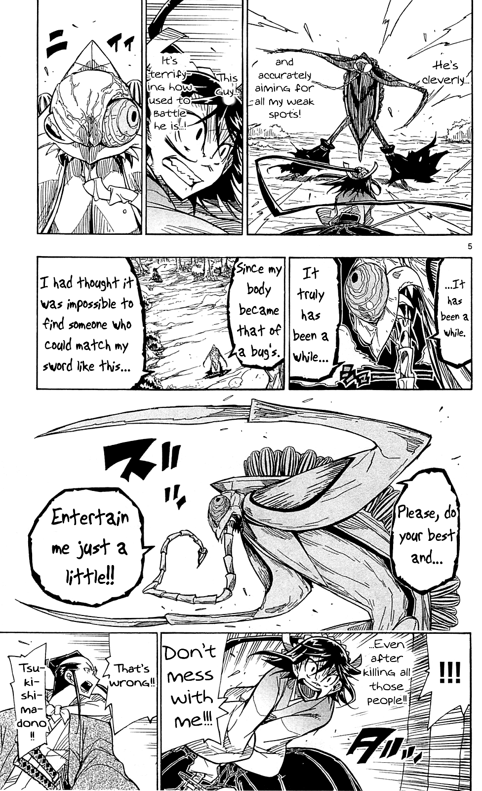 Joujuu Senjin!! Mushibugyo Chapter 71 page 6 - Chapter 71: Nezu Jinpachi