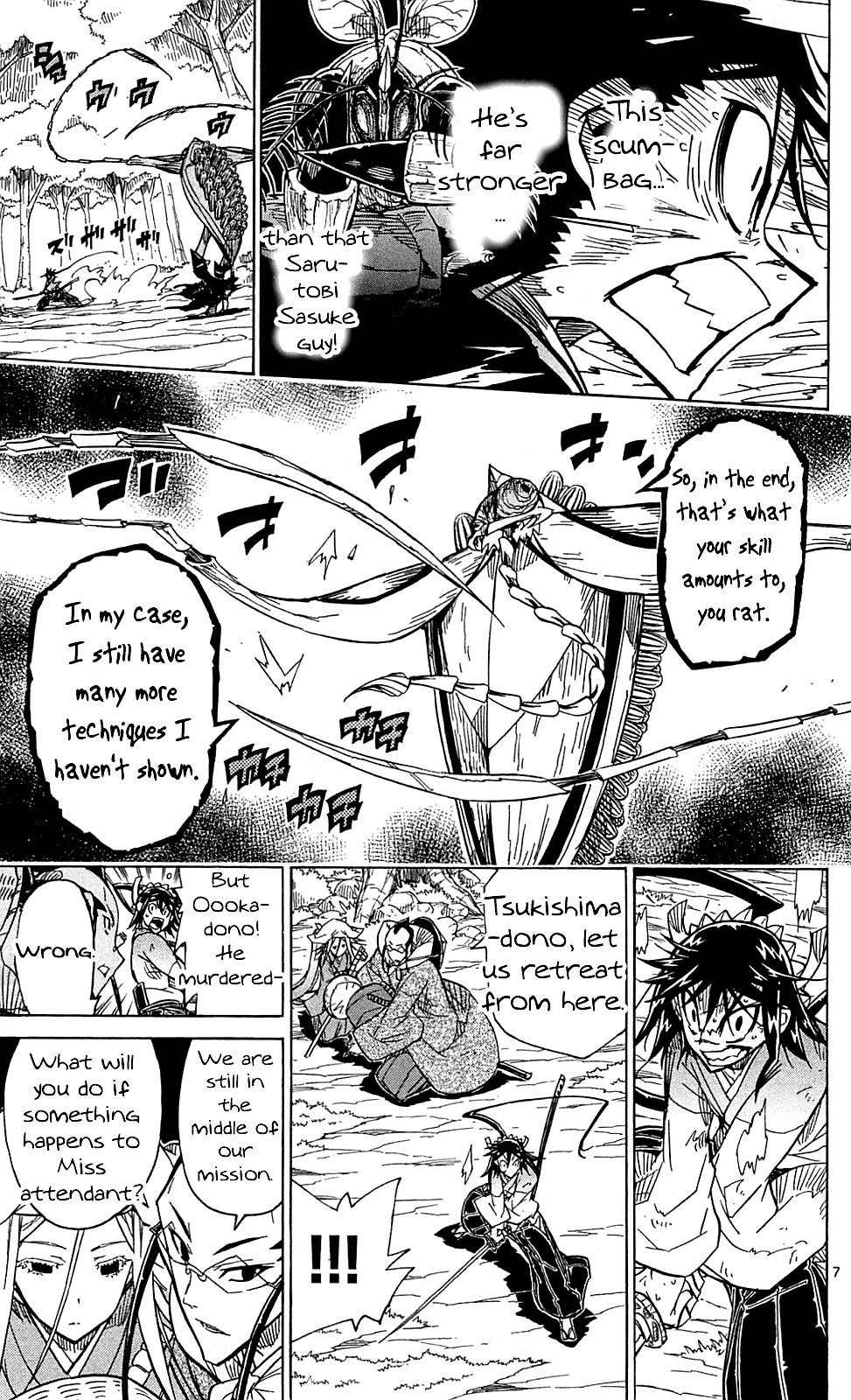 Joujuu Senjin!! Mushibugyo Chapter 71 page 8 - Chapter 71: Nezu Jinpachi