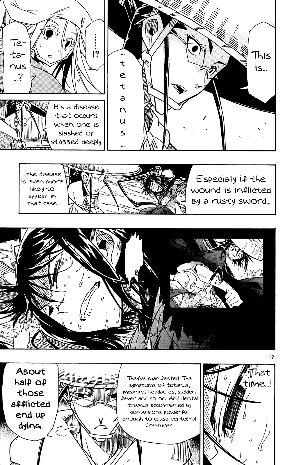 Joujuu Senjin!! Mushibugyo Chapter 74 page 18 - Chapter 74: Oooka's Swordsmanship
