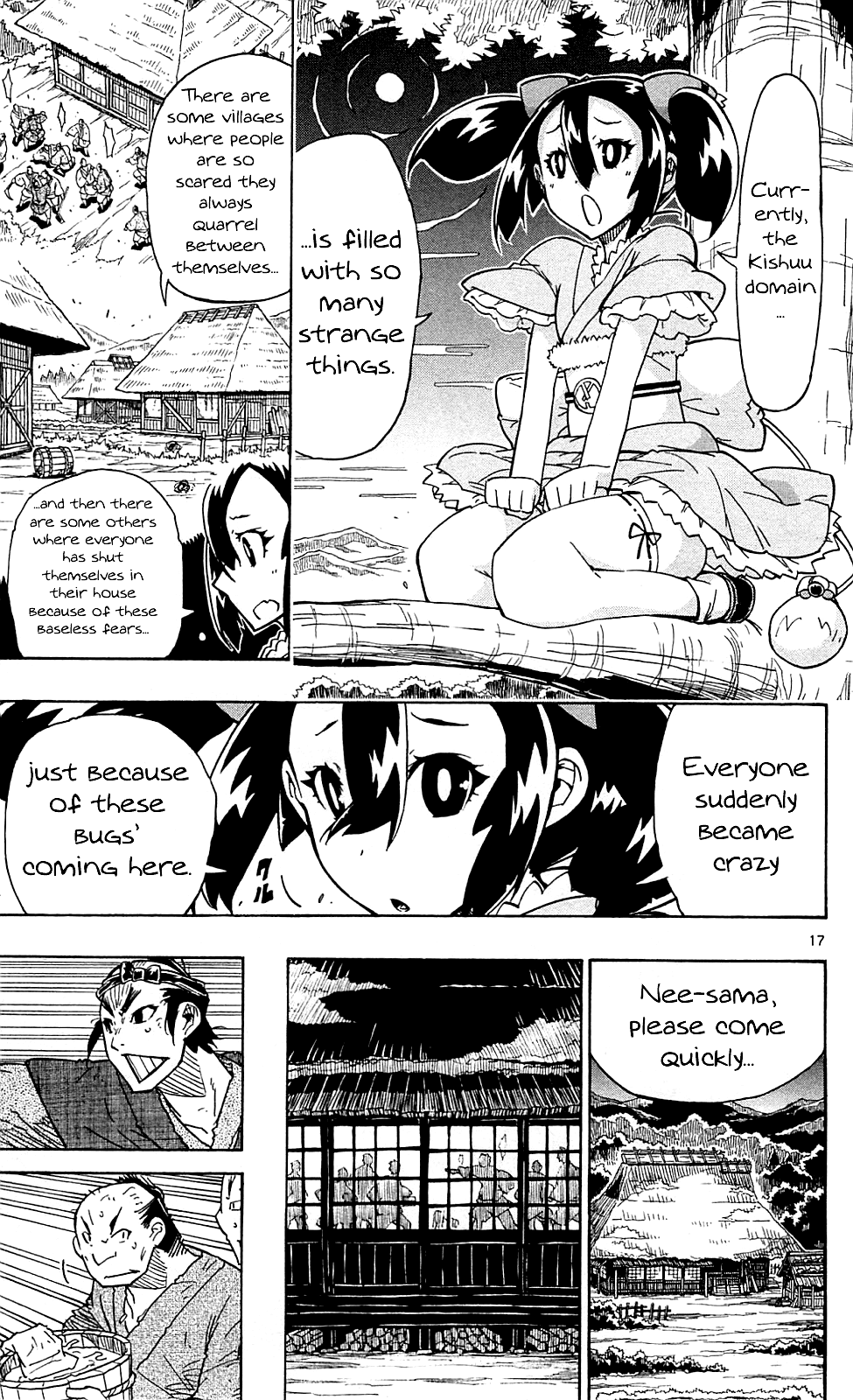 Joujuu Senjin!! Mushibugyo Chapter 75 page 18 - Chapter 75: We Have to Go