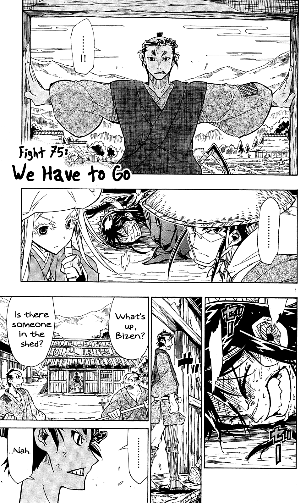 Joujuu Senjin!! Mushibugyo Chapter 75 page 2 - Chapter 75: We Have to Go
