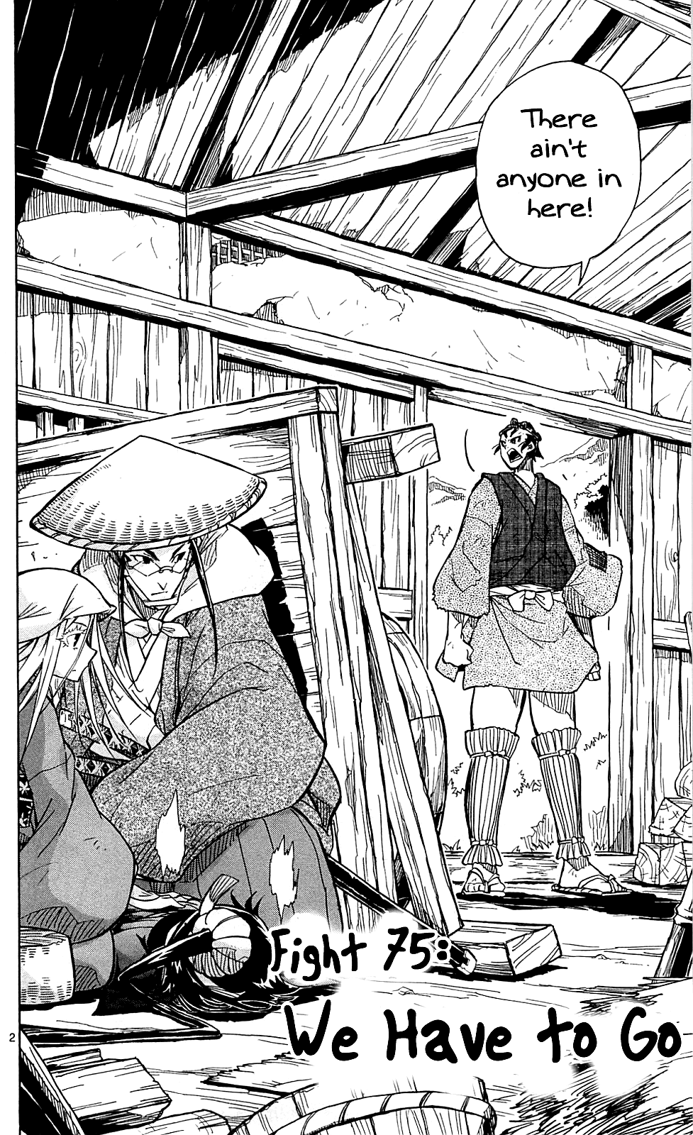 Joujuu Senjin!! Mushibugyo Chapter 75 page 3 - Chapter 75: We Have to Go