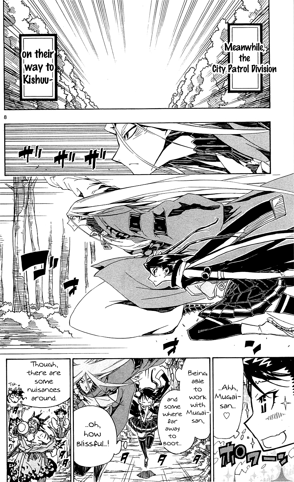Joujuu Senjin!! Mushibugyo Chapter 76 page 9 - Chapter 76: Bizen