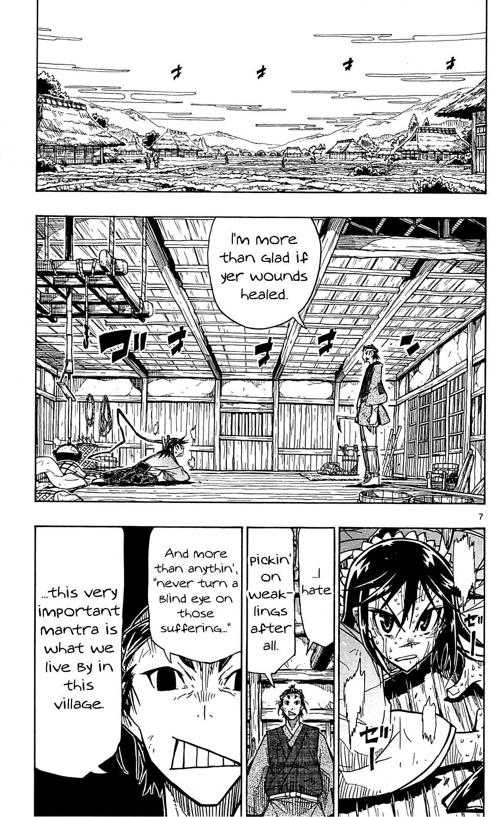 Joujuu Senjin!! Mushibugyo Chapter 77 page 12 - Chapter 77: The Rokurou Combo