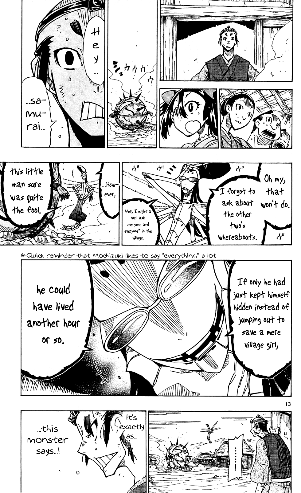 Joujuu Senjin!! Mushibugyo Chapter 78 page 14 - Chapter 78: Village Girl