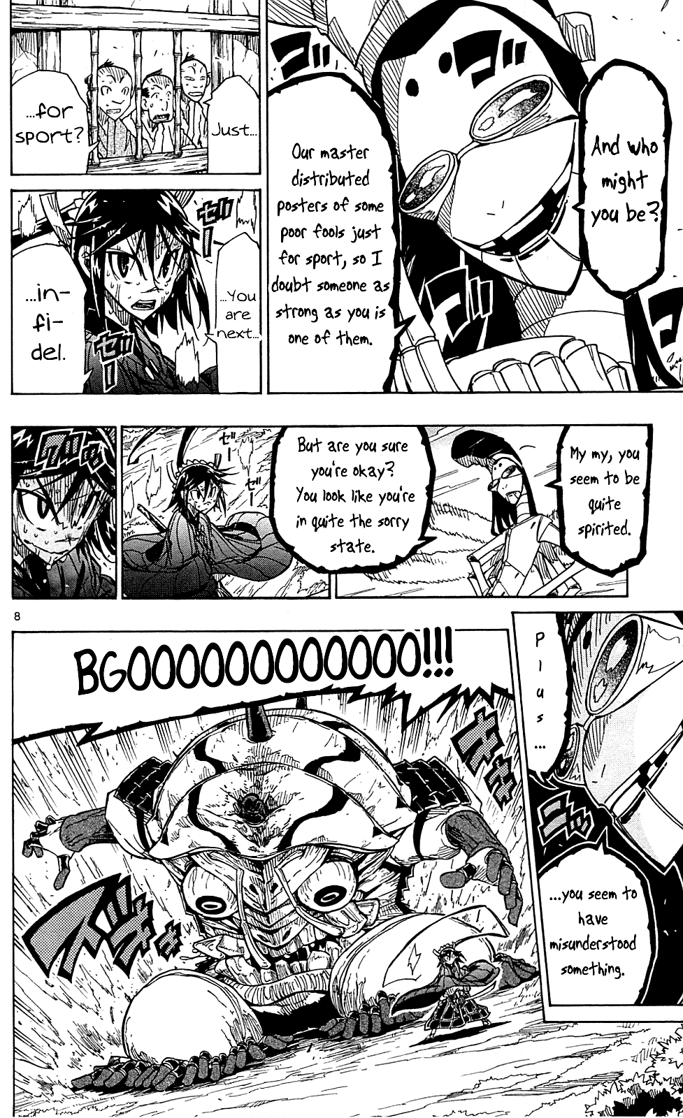 Joujuu Senjin!! Mushibugyo Chapter 78 page 9 - Chapter 78: Village Girl