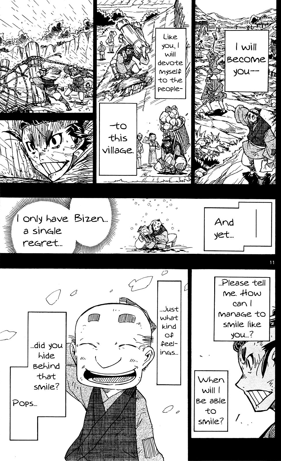 Joujuu Senjin!! Mushibugyo Chapter 80 page 12 - Chapter 80: Smile