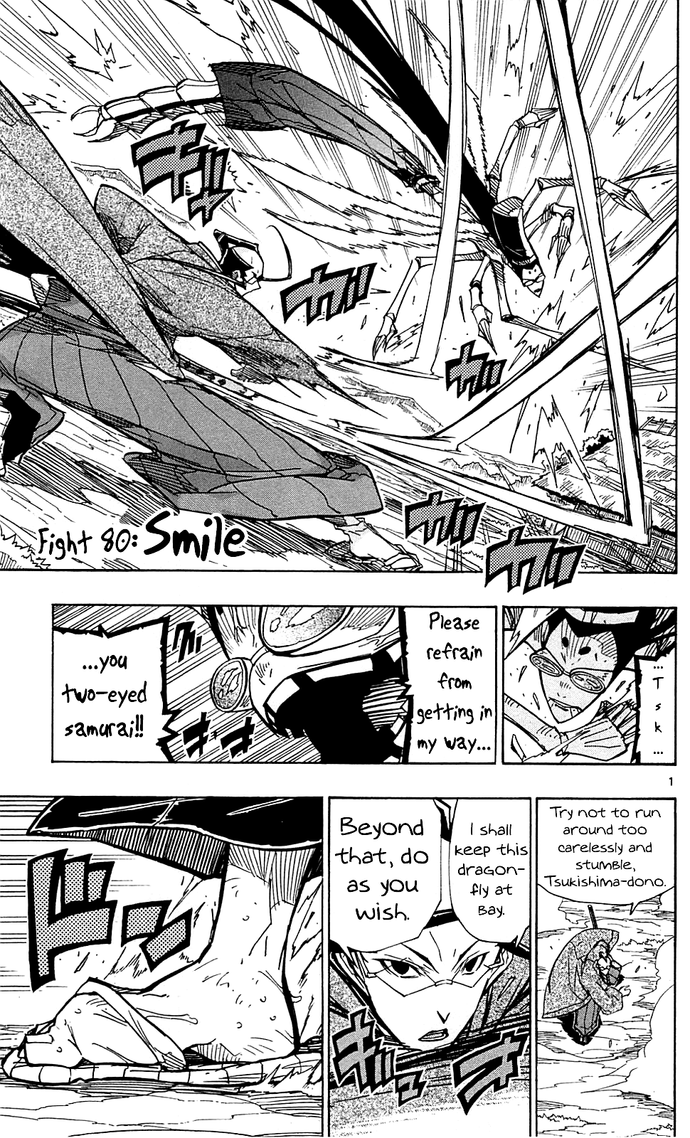 Joujuu Senjin!! Mushibugyo Chapter 80 page 2 - Chapter 80: Smile