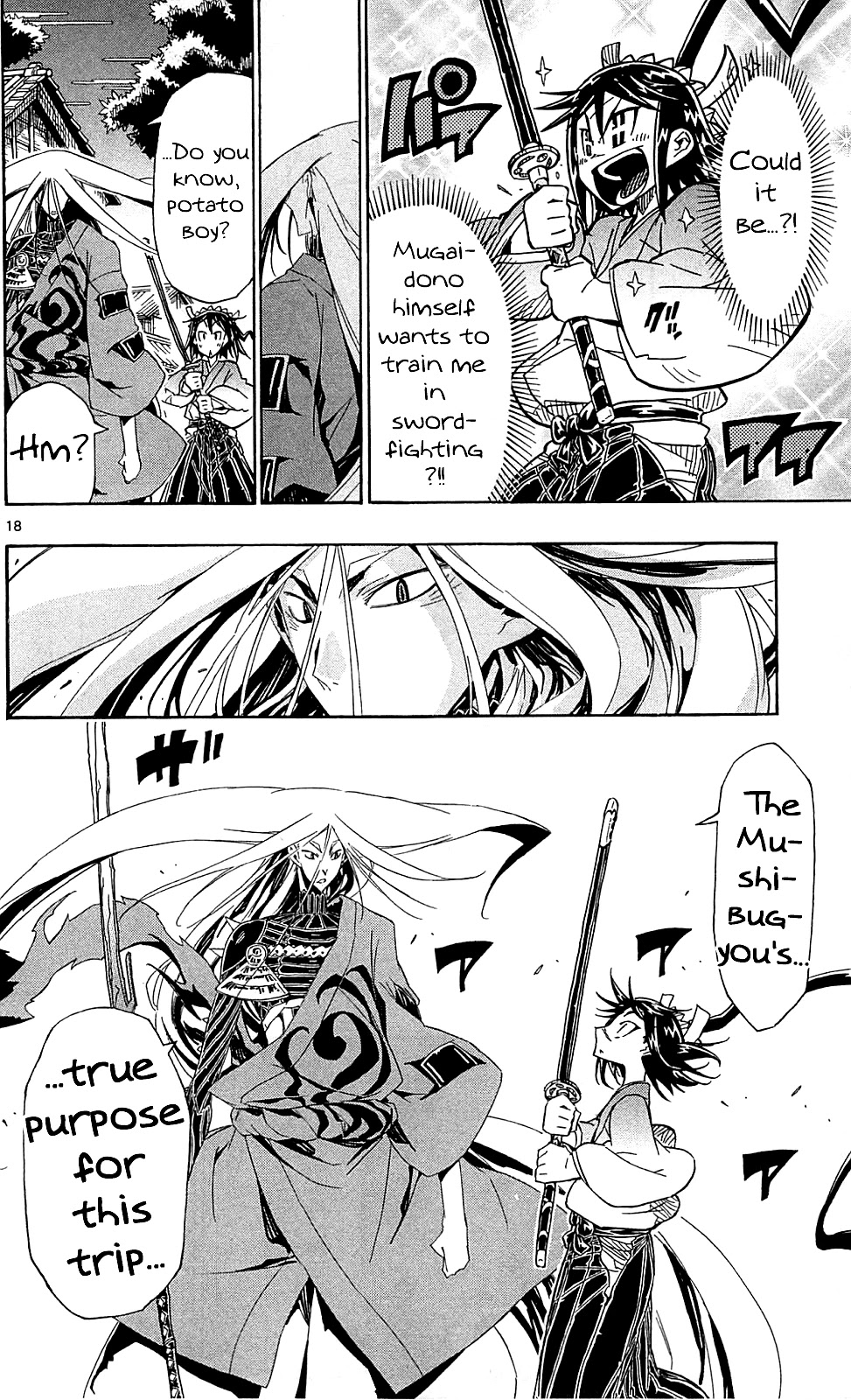 Joujuu Senjin!! Mushibugyo Chapter 82 page 19 - Chapter 82: Their "Attendant"