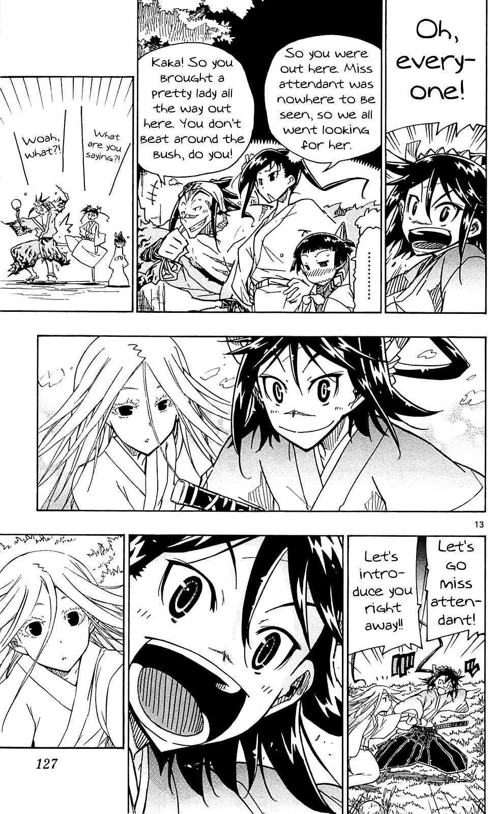Joujuu Senjin!! Mushibugyo Chapter 83 page 14 - Chapter 83: Fun