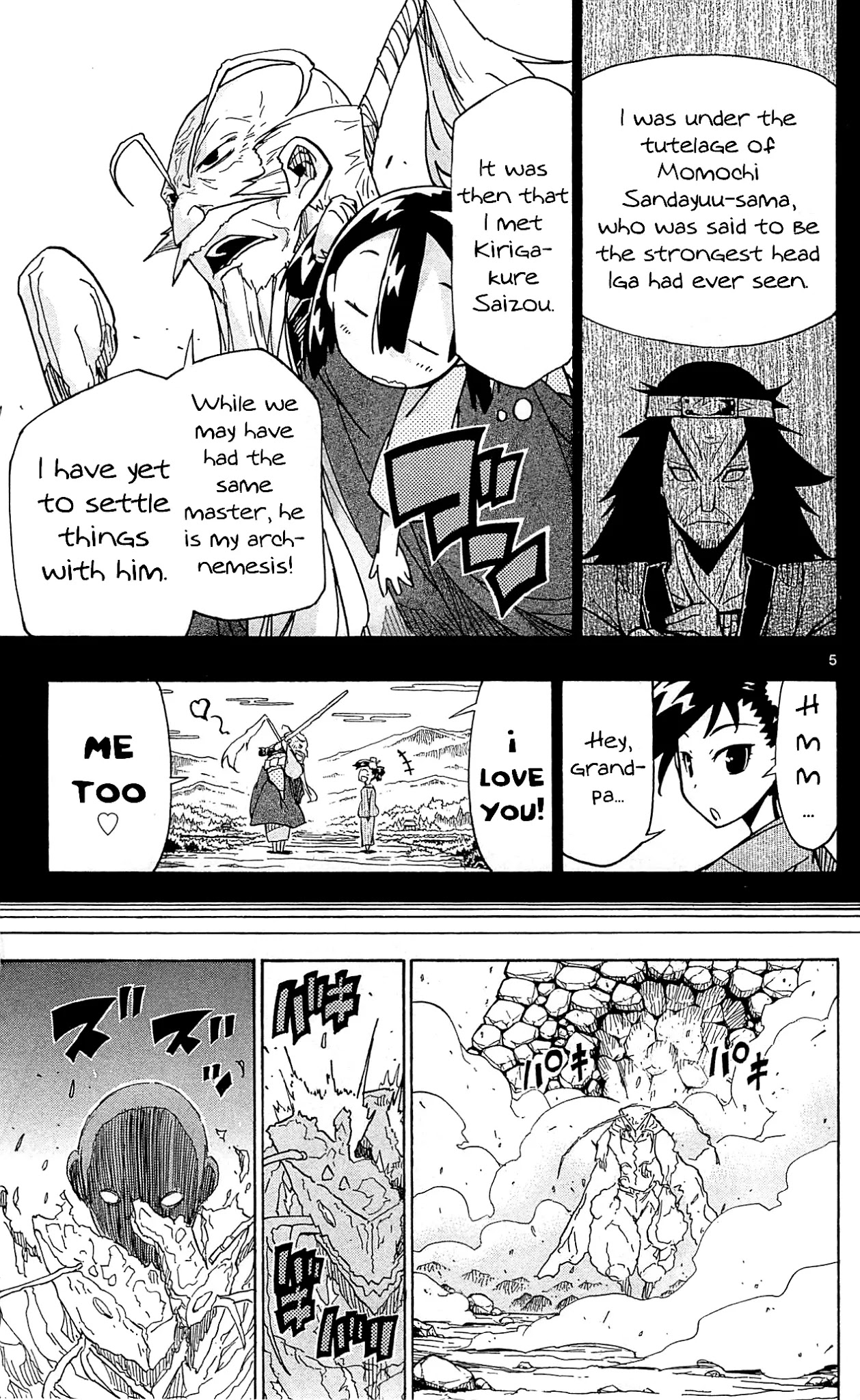 Joujuu Senjin!! Mushibugyo Chapter 91 page 6 - Chapter 91: Grandpa