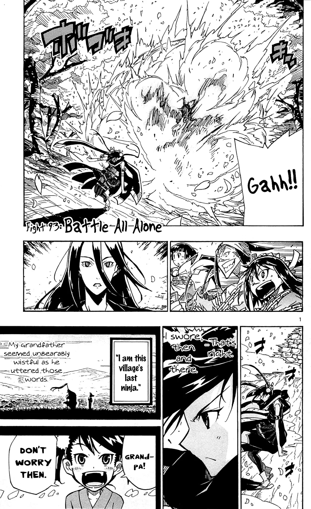 Joujuu Senjin!! Mushibugyo Chapter 93 page 2 - Chapter 93: Battle All Alone