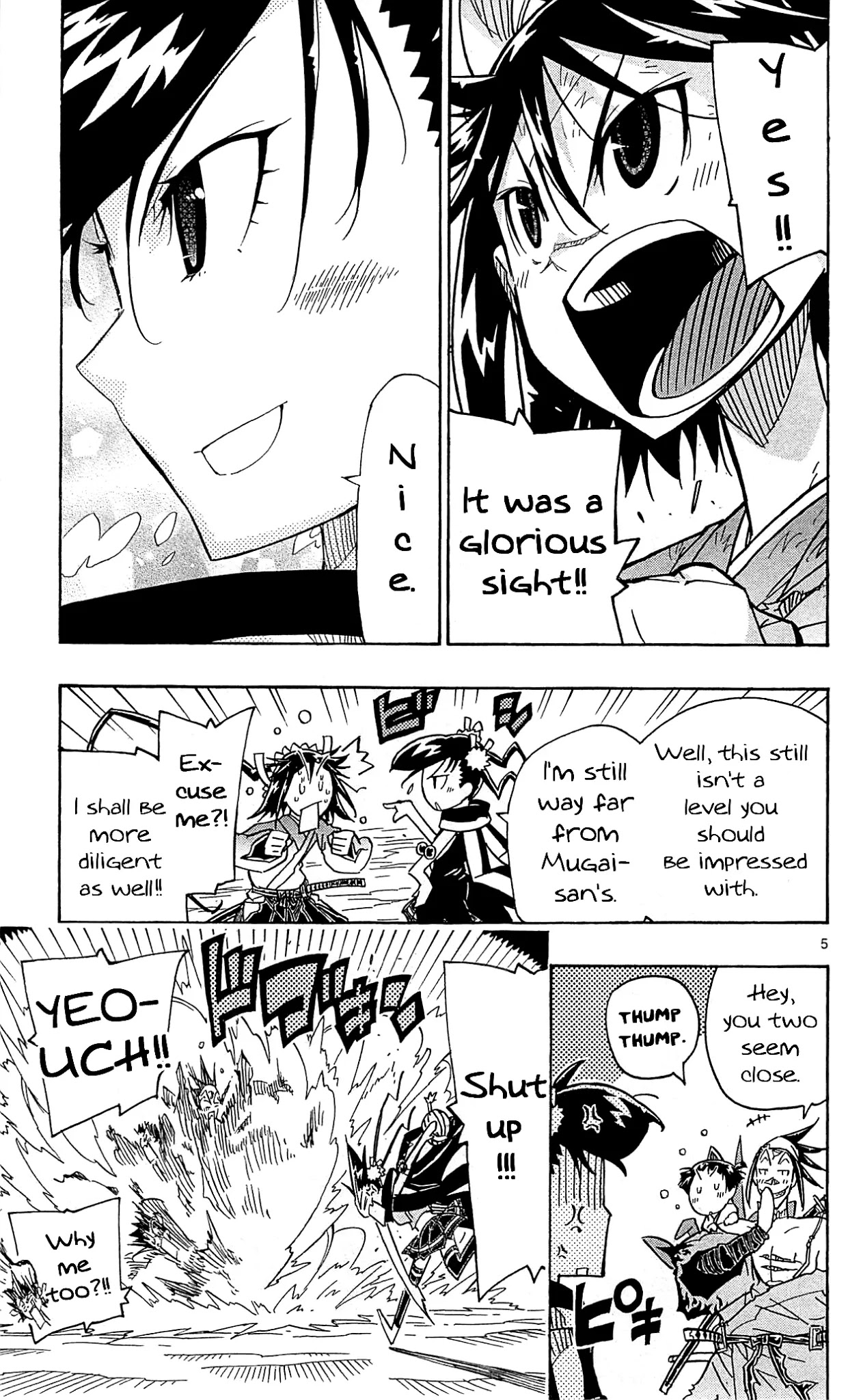 Joujuu Senjin!! Mushibugyo Chapter 94 page 6 - Chapter 94: School