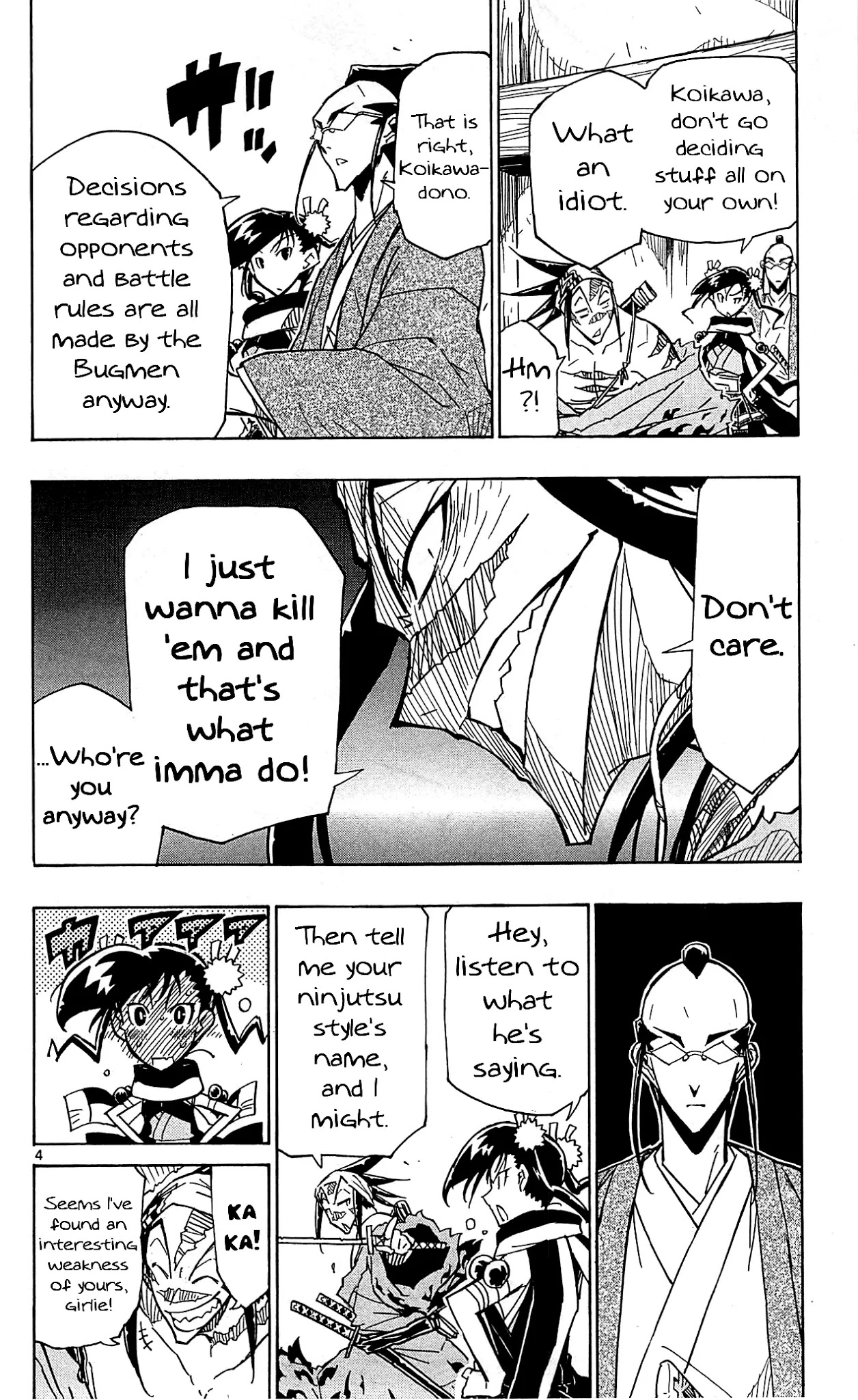 Joujuu Senjin!! Mushibugyo Chapter 95 page 5 - Chapter 95: Namu Amida Butsu