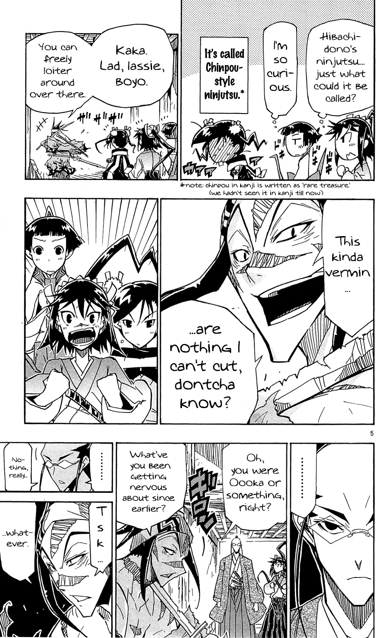 Joujuu Senjin!! Mushibugyo Chapter 95 page 6 - Chapter 95: Namu Amida Butsu