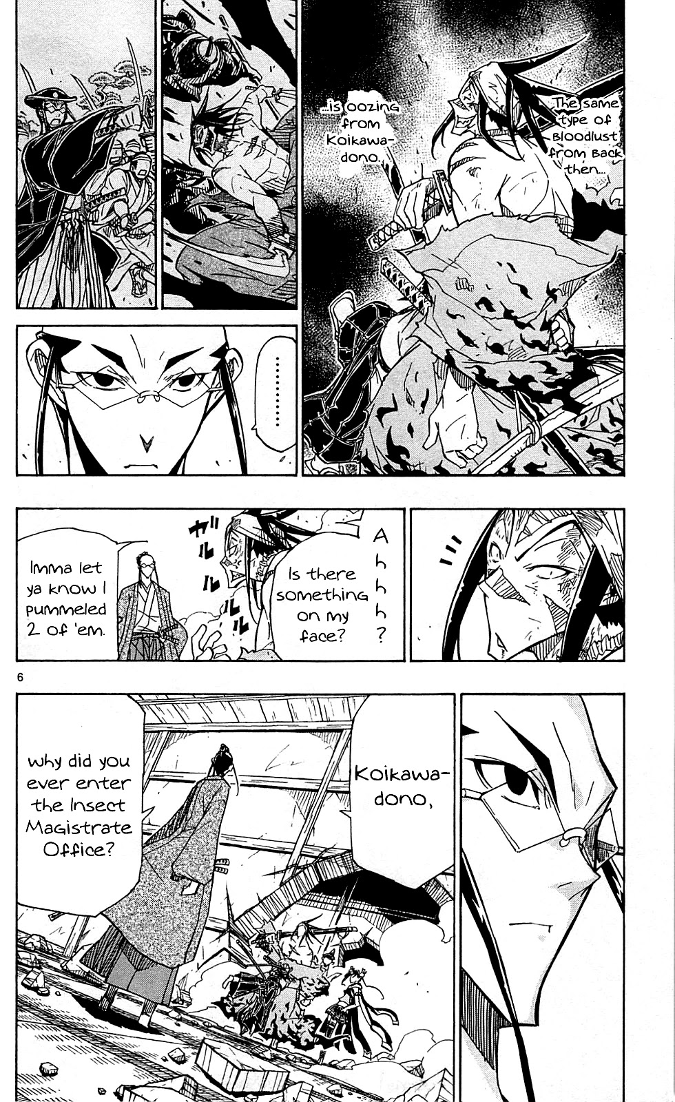 Joujuu Senjin!! Mushibugyo Chapter 97 page 9 - Chapter 97: Debt