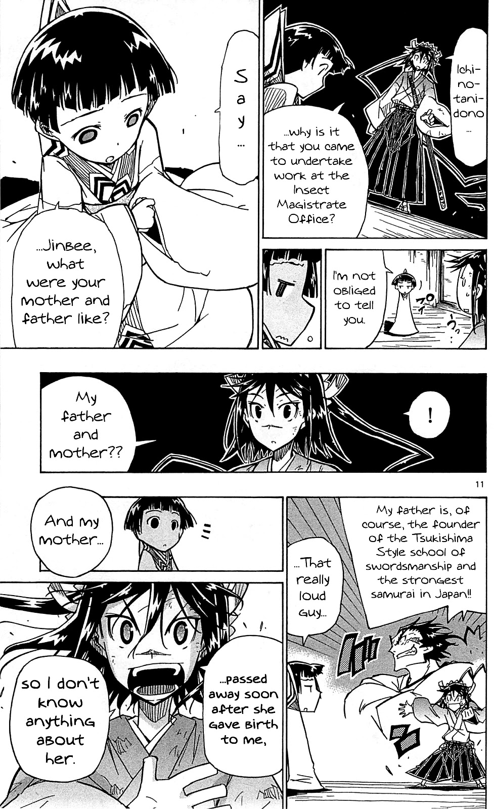 Joujuu Senjin!! Mushibugyo Chapter 98 page 12 - Chapter 98: Just A Little Bit