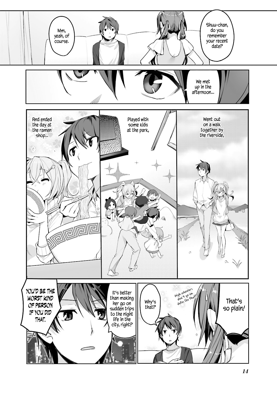 Joukamachi no Dandelion -Anthology Comic- Chapter 0.2 page 15 - Chapter 0 v2 : A Date With You [Kawai Makoto]