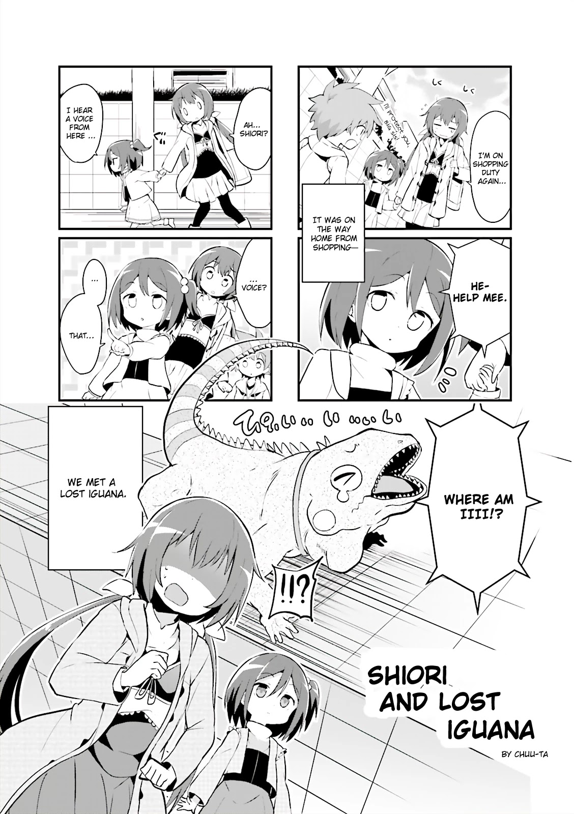 Joukamachi no Dandelion -Anthology Comic- Chapter 2 page 1 - Chapter 2: Shiori and Lost Iguana [Chuu-ta]