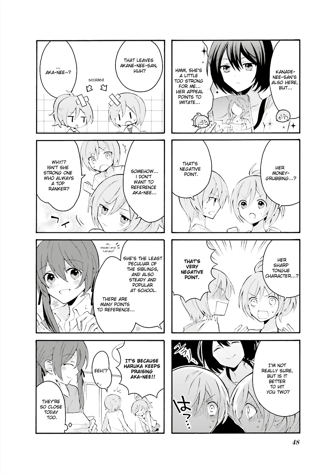 Joukamachi no Dandelion -Anthology Comic- Chapter 3 page 6 - Chapter 3: The Twin's Great Favorability Plan [Maru Mikan]