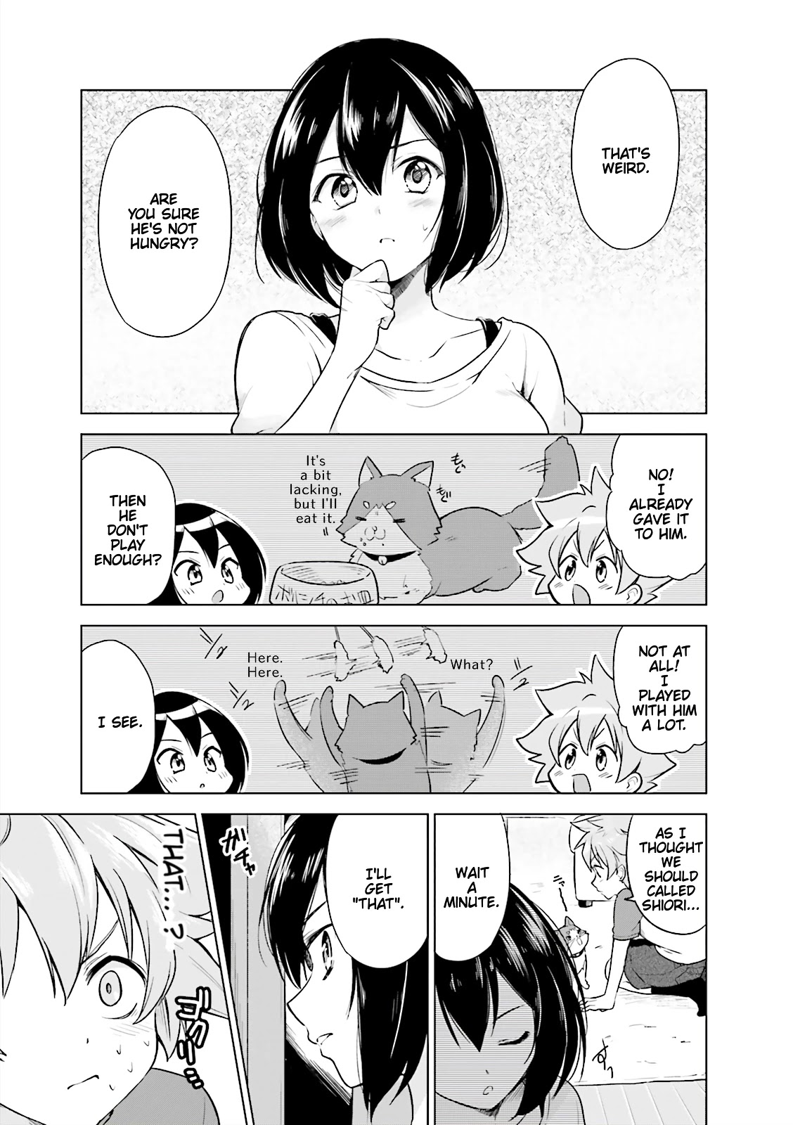 Joukamachi no Dandelion -Anthology Comic- Chapter 7 page 3 - Chapter 7: Chatting With Bor [Inoue Kaku]