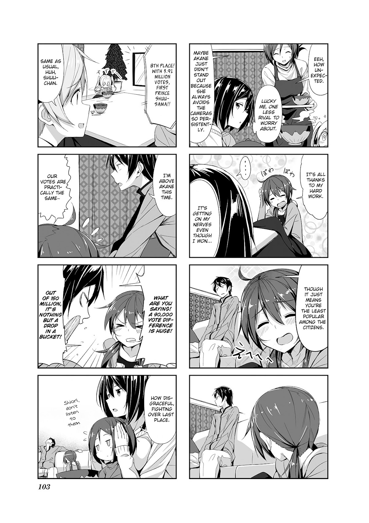 Joukamachi no Dandelion Chapter 10 page 3 - Chapter 10 : New Year'sw Eve Public Opinion Poll Chapter