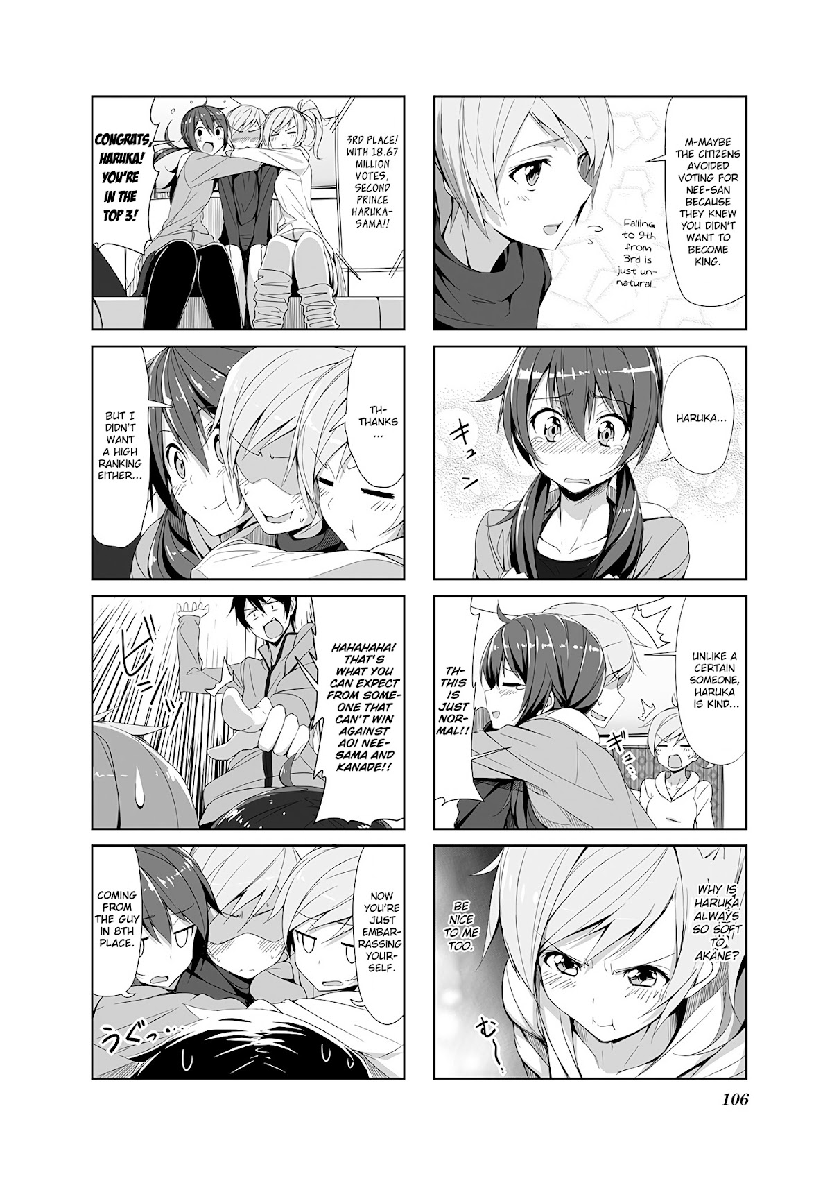Joukamachi no Dandelion Chapter 10 page 6 - Chapter 10 : New Year'sw Eve Public Opinion Poll Chapter