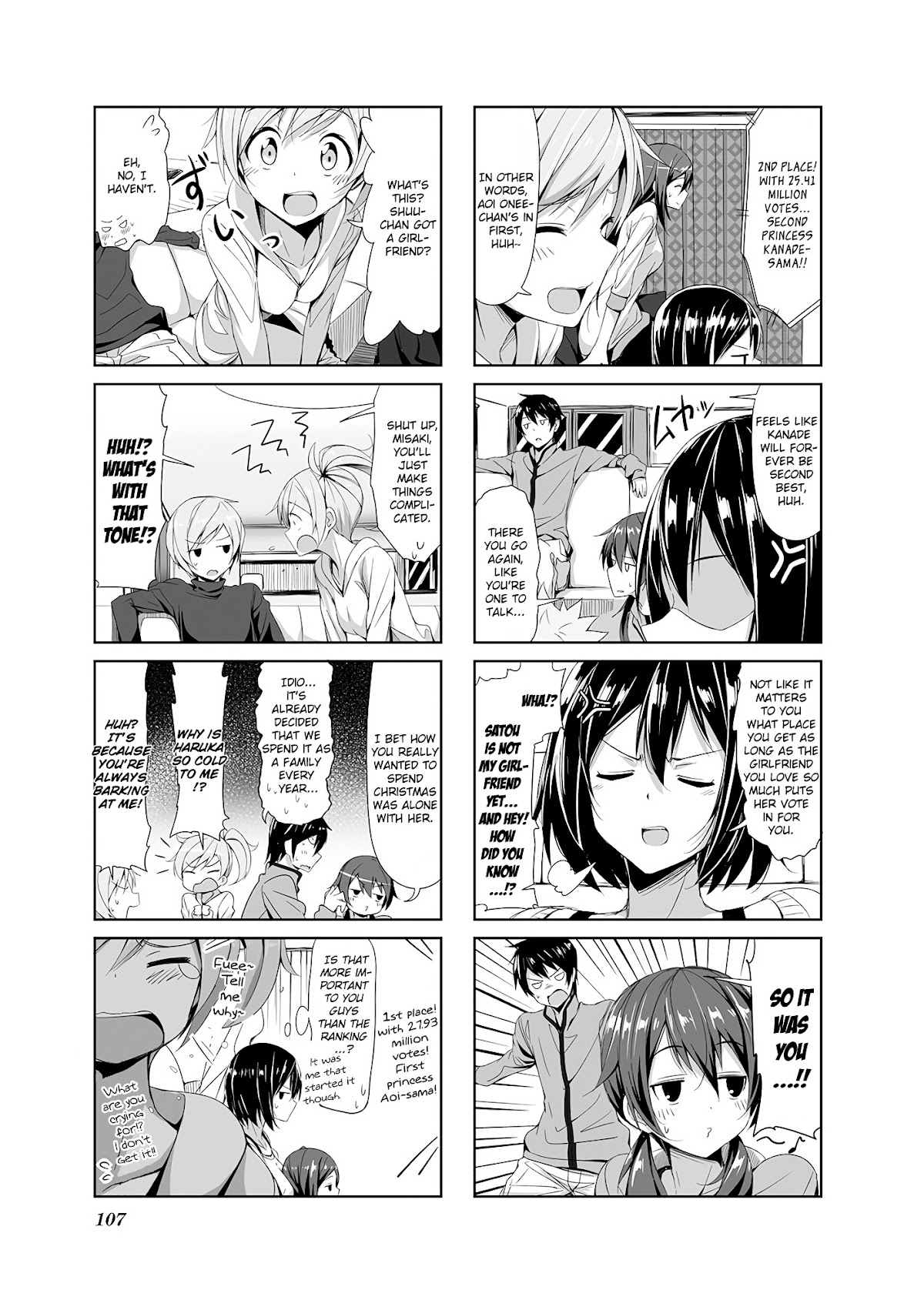 Joukamachi no Dandelion Chapter 10 page 7 - Chapter 10 : New Year'sw Eve Public Opinion Poll Chapter