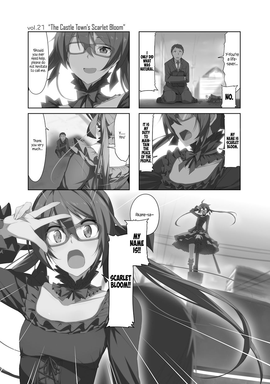 Joukamachi no Dandelion Chapter 21 page 1 - Chapter 21 : The Castle Town's Scarlet Bloom