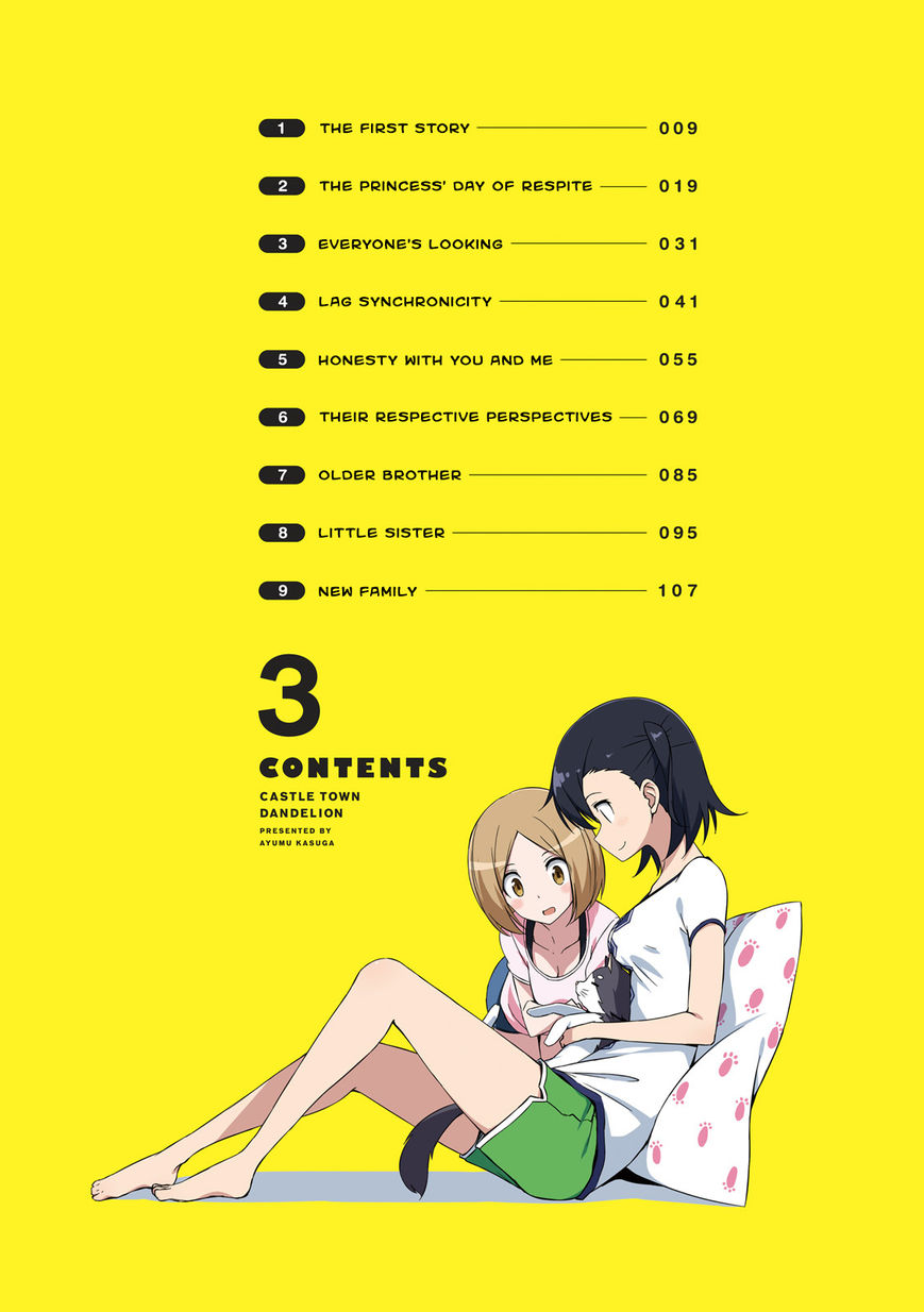 Joukamachi no Dandelion Chapter 23 page 5 - Chapter 23 : The First Story
