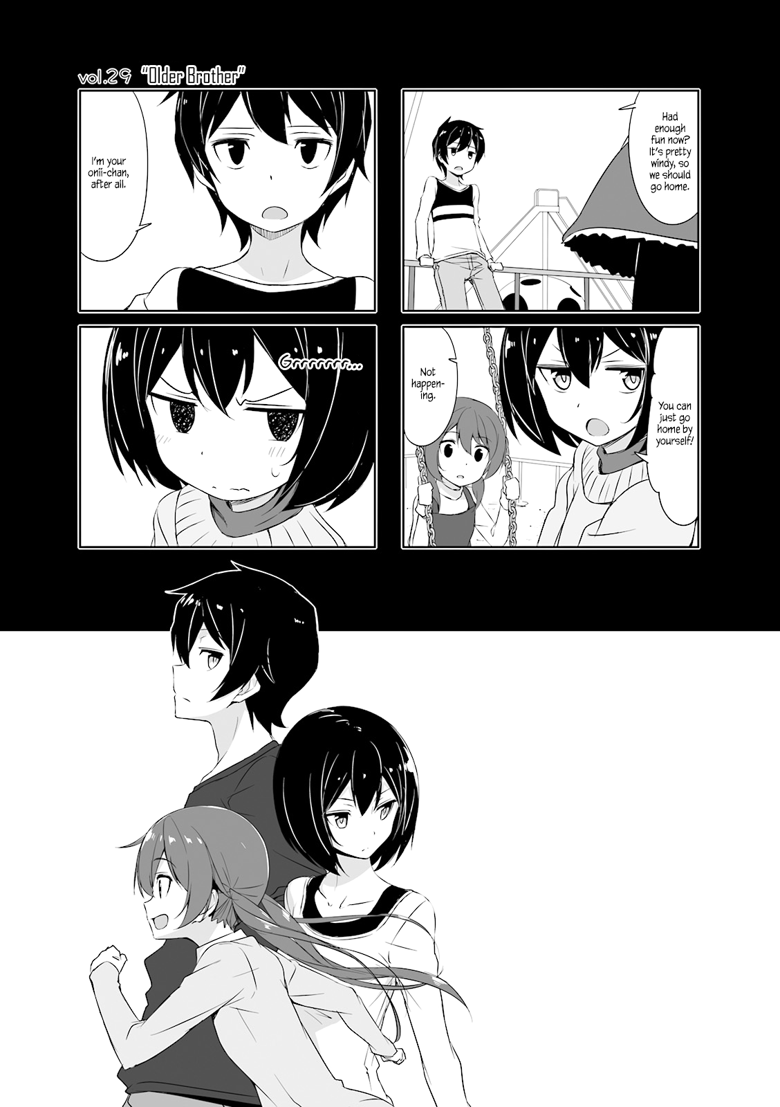 Joukamachi no Dandelion Chapter 29.2 page 1 - Chapter 29 v2 : Older Brother