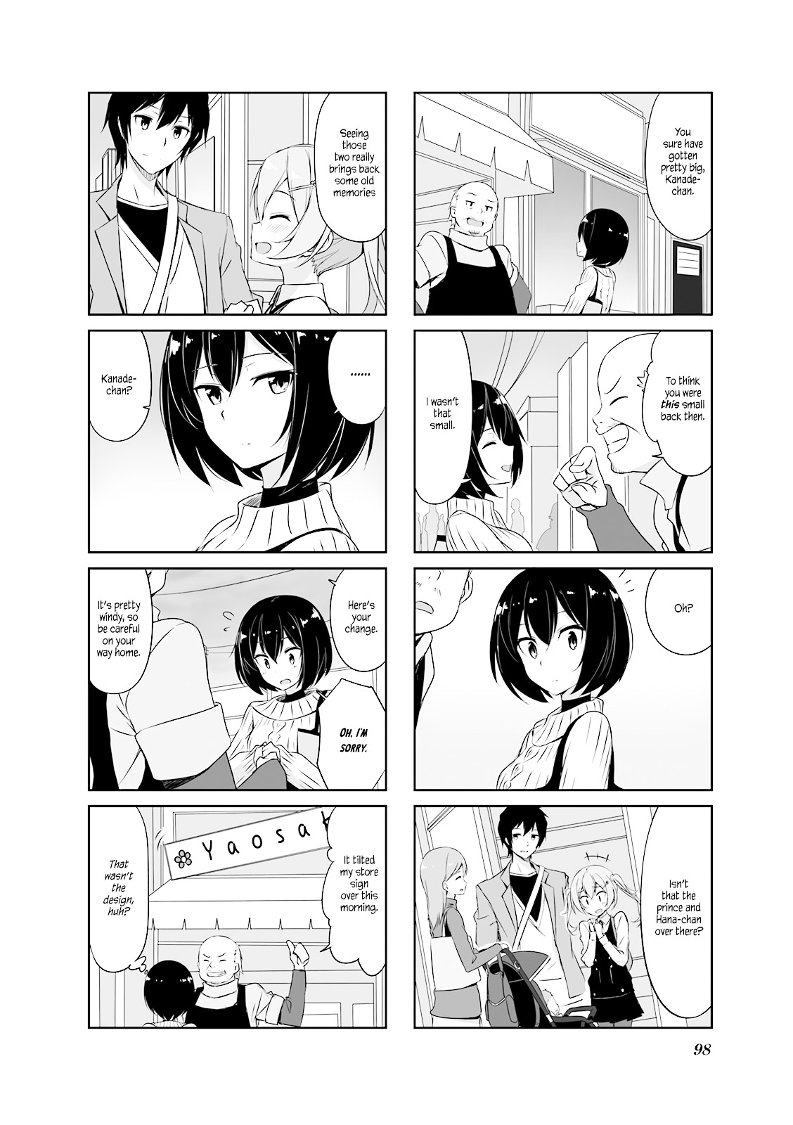 Joukamachi no Dandelion Chapter 30.2 page 4 - Chapter 30 v2 : Little Sister