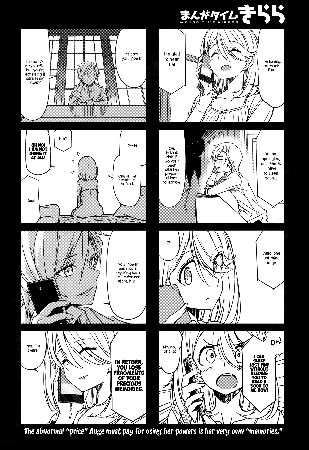 Joukamachi no Dandelion Chapter 46 page 10 - Chapter 46