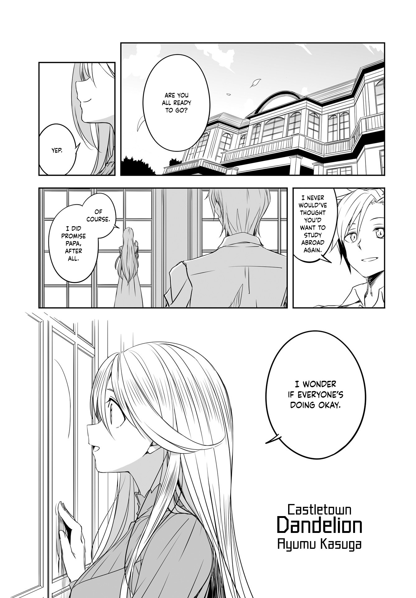 Joukamachi no Dandelion Chapter 52 page 1 - Chapter 52
