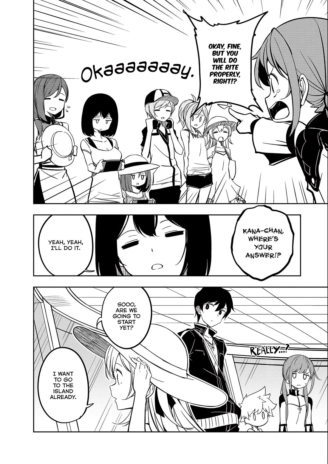 Joukamachi no Dandelion Chapter 53 page 34 - Chapter 53