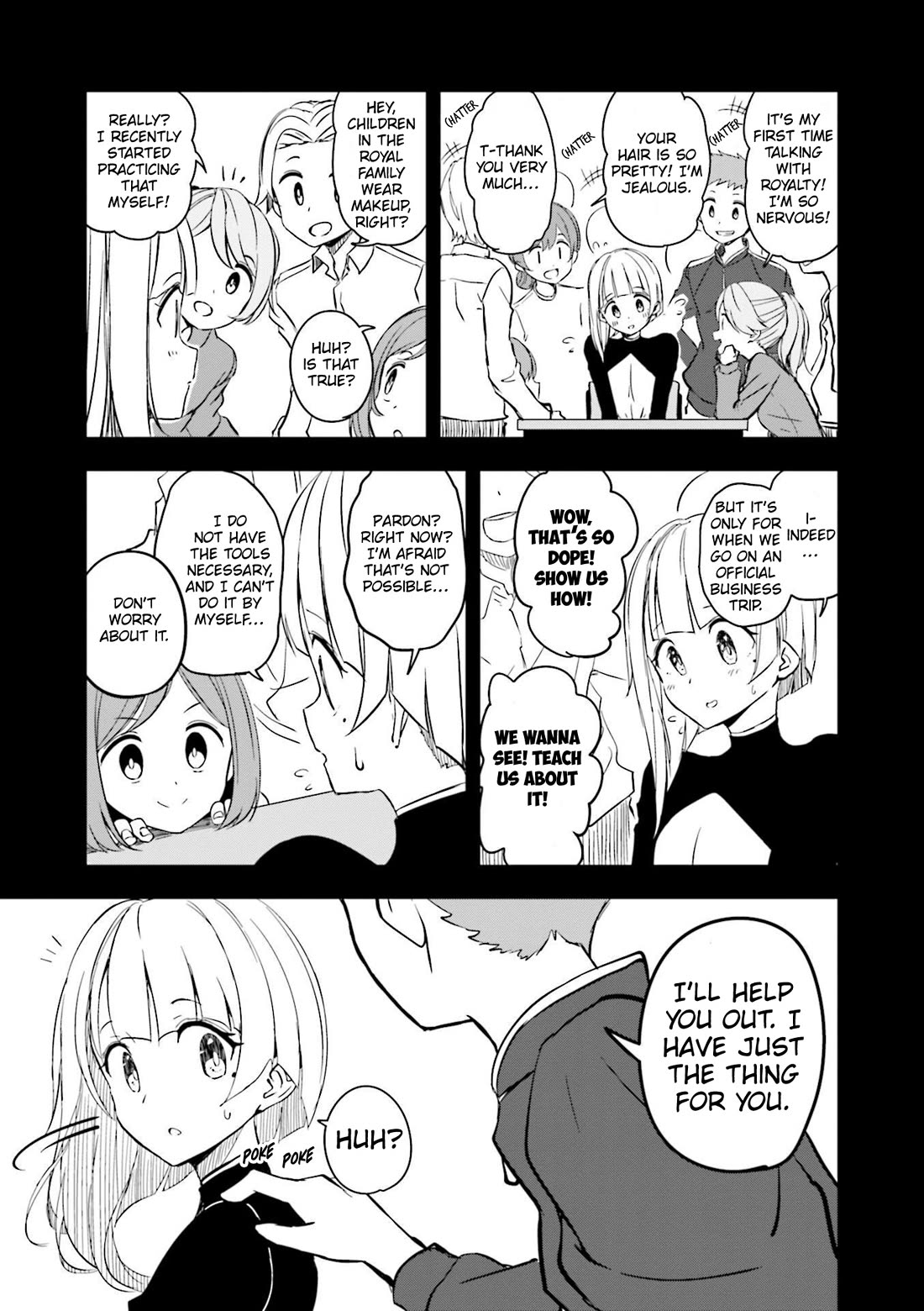 Joukamachi no Dandelion Chapter 58 page 8 - Chapter 58: Observer
