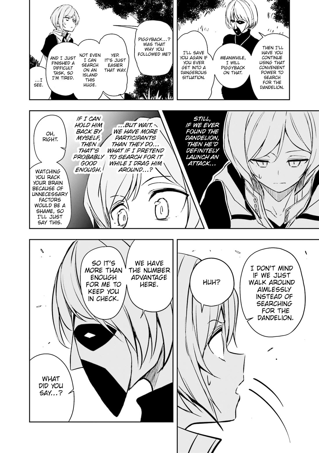 Joukamachi no Dandelion Chapter 59 page 15 - Chapter 59: Tracking