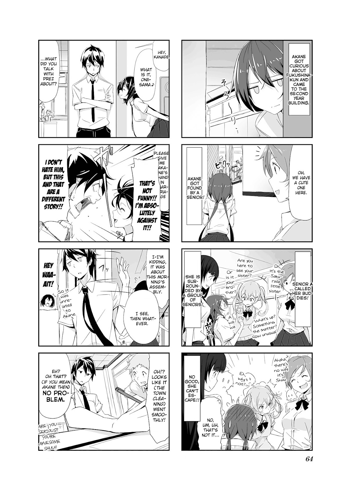 Joukamachi no Dandelion Chapter 6.2 page 6 - Chapter 6v2 : September President's Chapter