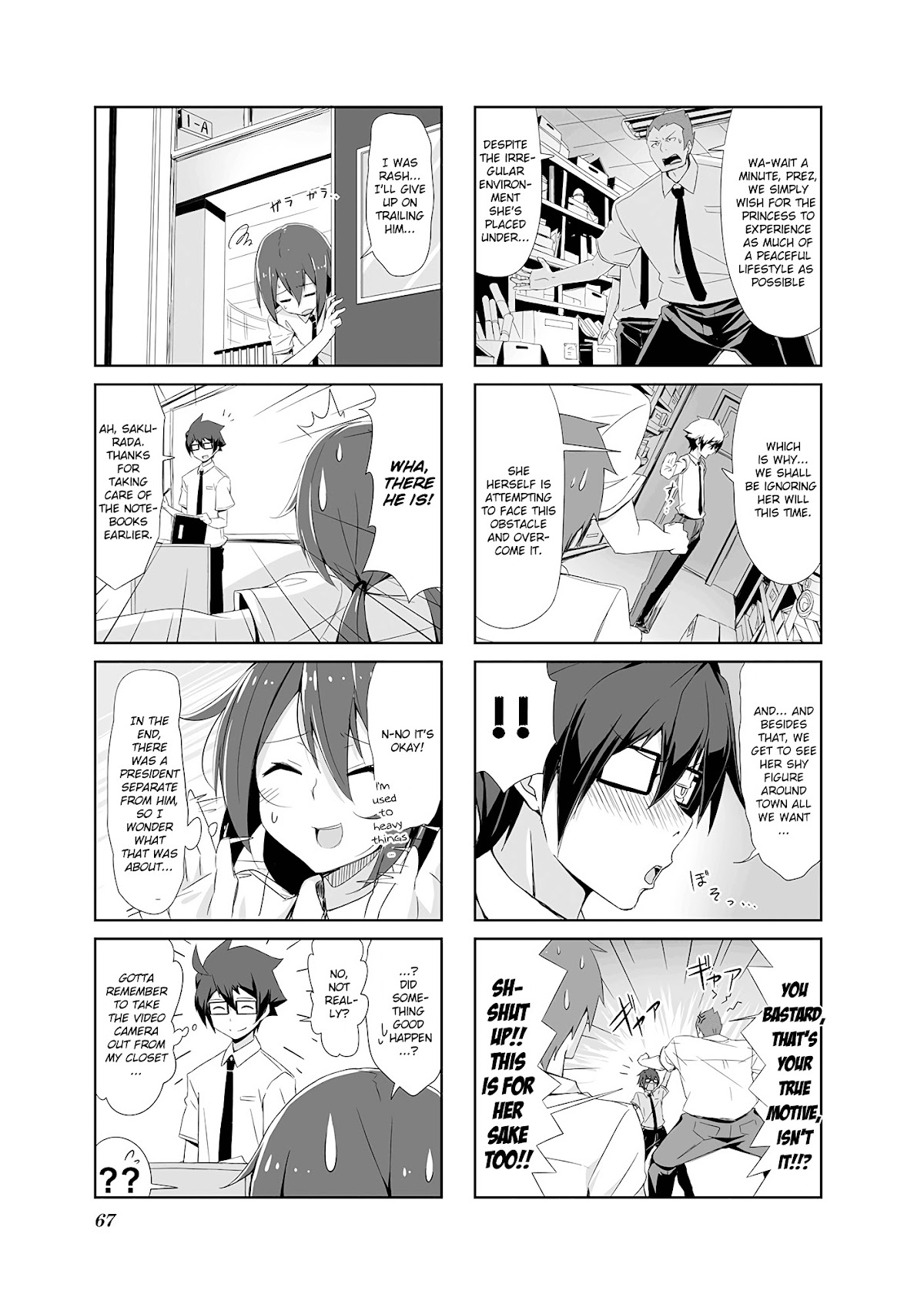 Joukamachi no Dandelion Chapter 6.2 page 9 - Chapter 6v2 : September President's Chapter