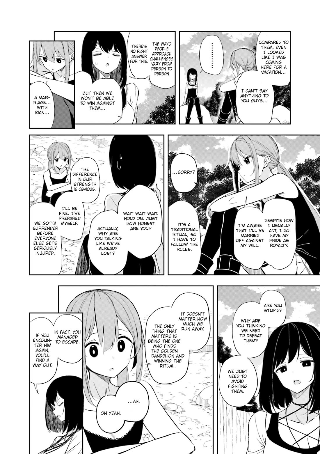 Joukamachi no Dandelion Chapter 61 page 11 - Chapter 61: Skirmish