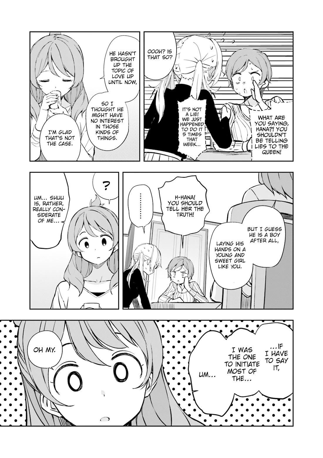 Joukamachi no Dandelion Chapter 63 page 7 - Chapter 63: Observation