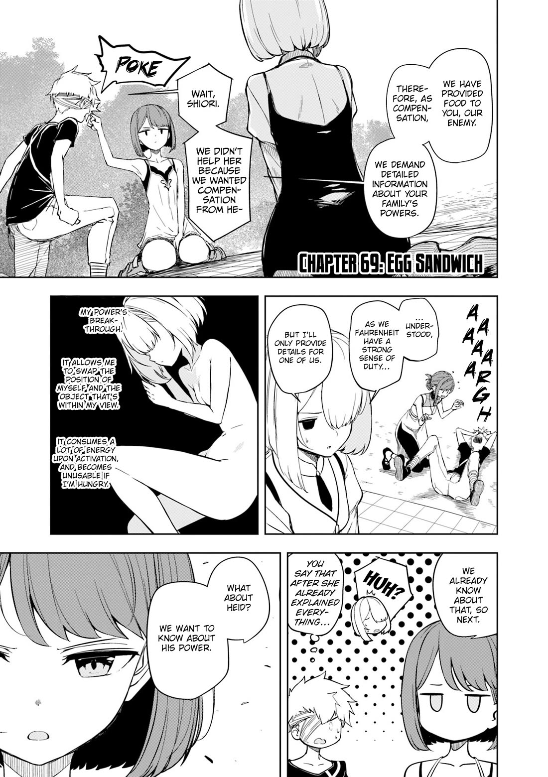 Joukamachi no Dandelion Chapter 69 page 3 - Chapter 69: Egg Sandwich